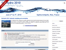 Tablet Screenshot of 2010.simhydro.org